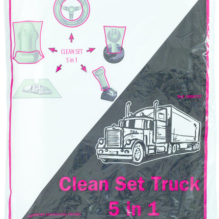 KS TOOLS Innenraum-Schoner Set 5 in 1, LKW, 100er-Pack ( 500.8115 ) - Toolbrothers