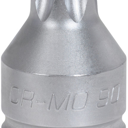 KS TOOLS 3/4" Kraft-Bit-Stecknuss Torx mit Bohrung, kurz, TB100 ( 515.0019 ) - Toolbrothers