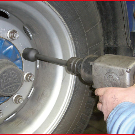 KS TOOLS 1" Sechskant-Torsions-Kraftstecknuss, XL, 24mm, 350Nm ( 515.1461 ) - Toolbrothers