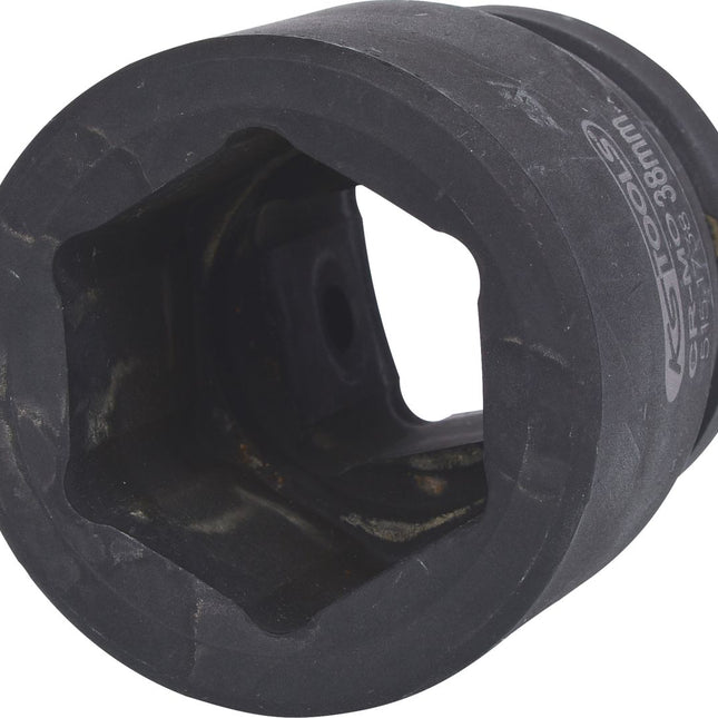 KS TOOLS 1" Sechskant-Kraft-Stecknuss, kurz, 38mm ( 515.1738 ) - Toolbrothers