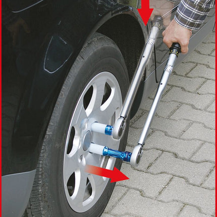 KS TOOLS 1/2" Alu-Felgen Kraft-Stecknuss, XL, 21mm ( 515.2042 ) - Toolbrothers