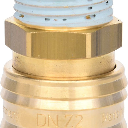 KS TOOLS Messing-Kupplung mit Außengewinde, G1/2"AG ( 515.3482 ) - Toolbrothers