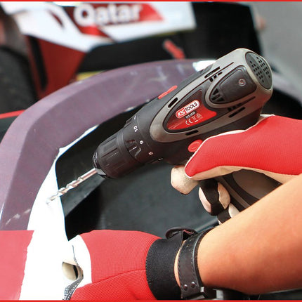 KS TOOLS Akku-Bohr-Schrauber, 24Nm, 1.870 U/min 10,8V, mit 1 Akku und 1 Ladegerät ( 515.3535 ) - Toolbrothers