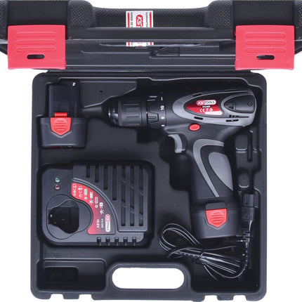 KS TOOLS Akku-Bohr-Schrauber, 24Nm, 1.870 U/min 10,8V, mit 2 Akkus und 1 Ladegerät ( 515.3536 ) - Toolbrothers