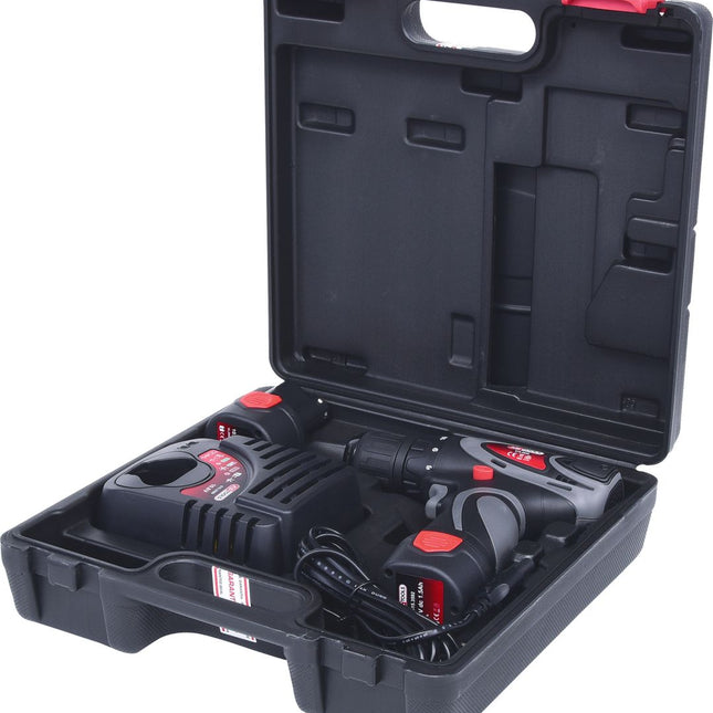 KS TOOLS Akku-Bohr-Schrauber, 24Nm, 1.870 U/min 10,8V, mit 2 Akkus und 1 Ladegerät ( 515.3536 ) - Toolbrothers
