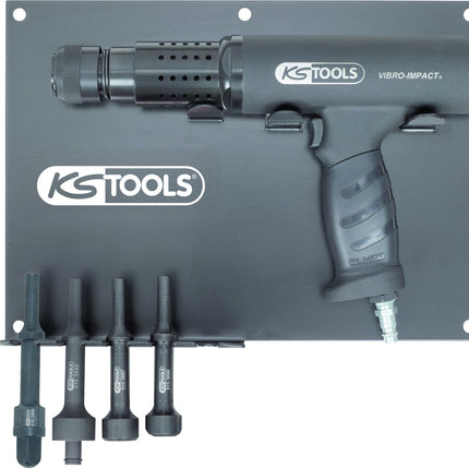 KS TOOLS Vibro-Impact Druckluft-Meißelhammer-Satz, 6-tlg ( 515.3880 )