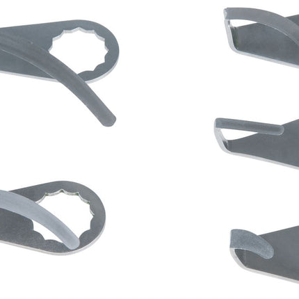 KS TOOLS Schaberklinge, gebogen, geschwungen, Klingenlänge 18mm ( 515.5093 ) - Toolbrothers