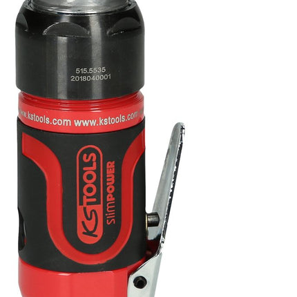KS TOOLS SlimPOWER Mini-Druckluft-Winkelstabschleifer, 19.000 U/min ( 515.5535 ) - Toolbrothers