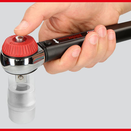 KS TOOLS 1/2" ERGOTORQUE®precision Ratschen-Drehmomentschlüssel Drehknopf, 60-320Nm ( 516.1472 ) - Toolbrothers