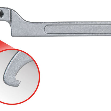 KS TOOLS Gelenk-Hakenschlüssel mit Nase, 80-120 mm ( 517.1319 ) - Toolbrothers