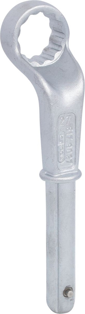 KS TOOLS Zugringschlüssel, gekröpft, 27mm ( 517.9027 )