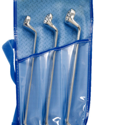 KS TOOLS CHROMEplus Doppel-Ringschlüssel-Satz, 3-tlg ( 518.0843 ) - Toolbrothers