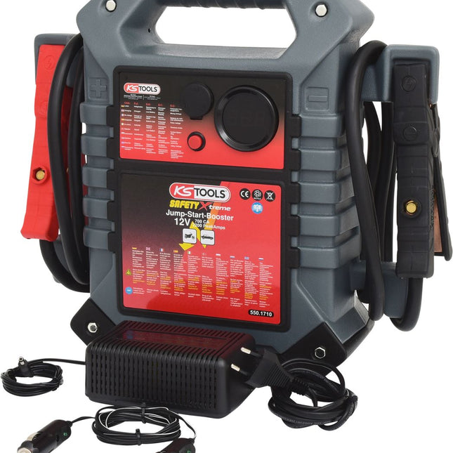 KS TOOLS 12 V Batterie-Booster, mobiles Starthilfegerät 700 A ( 550.1710 ) - Toolbrothers