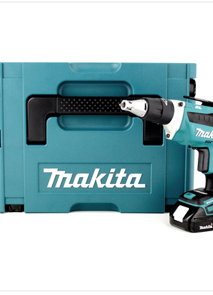 Makita DFS 452 Y1J Akku Schnellbauschrauber 18V Brushless + 1x Akku 1,5Ah + Makpac - ohne Ladegerät - Toolbrothers