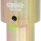 KS TOOLS Abzieher-Satz für Gleitschienenbolzen, 5-tlg ( 700.1135 ) - Toolbrothers