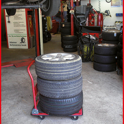 KS TOOLS Plattformwagen für Lager und Werkstatt, 150kg ( 800.0015 ) - Toolbrothers