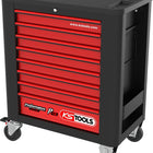 KS TOOLS PERFORMANCEplus P15 SCHWARZ/ROT Werkstattwagen mit 8 Schubladen ( 873.1008 ) - Toolbrothers