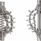 KS TOOLS Kettenschleuderkopf mit Spike-Kette, 3 Ketten Ø30mm,16mm ( 900.2184 )