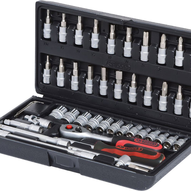 KS TOOLS 1/4" Steckschlüssel-Satz, 46-tlg ( 911.0646 ) - Toolbrothers