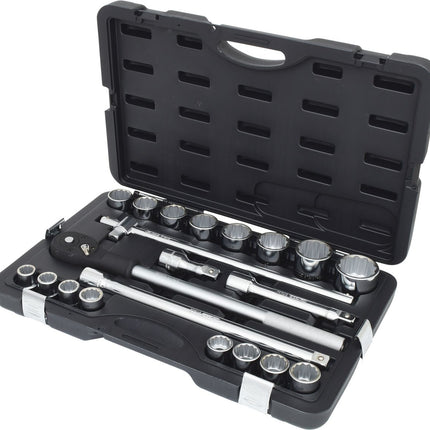 KS TOOLS 3/4" Steckschlüssel-Satz, 21-tlg 12-kant ( 911.0751 ) - Toolbrothers