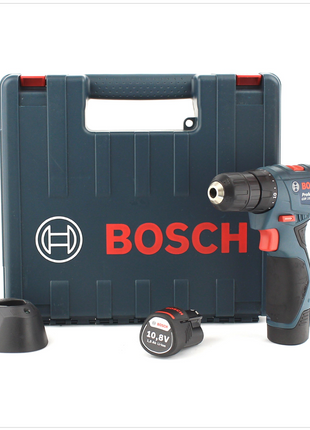 Bosch GSR 1080-2-Li Professional 10,8 V Li-Ion Akku Bohr Schrauber mit 2 x Akku 1,5Ah, Ladegerät und Koffer - Toolbrothers