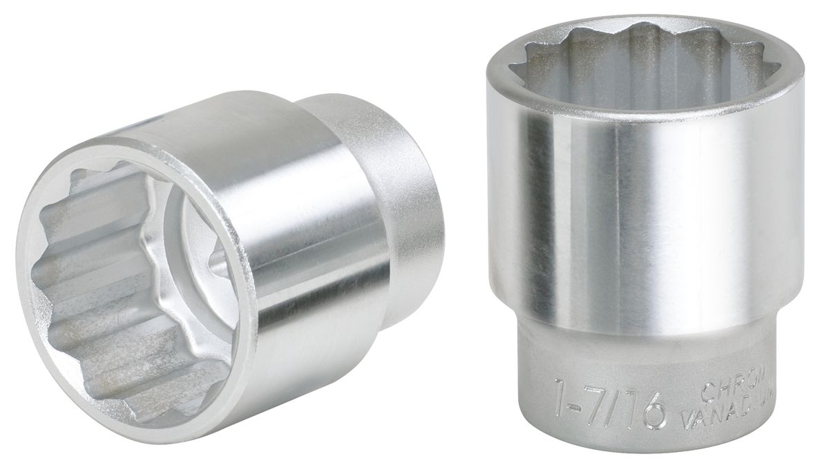 KS TOOLS 1" 12-kant-Stecknuss, kurz, 2.5/8" ( 911.1097 ) - Toolbrothers