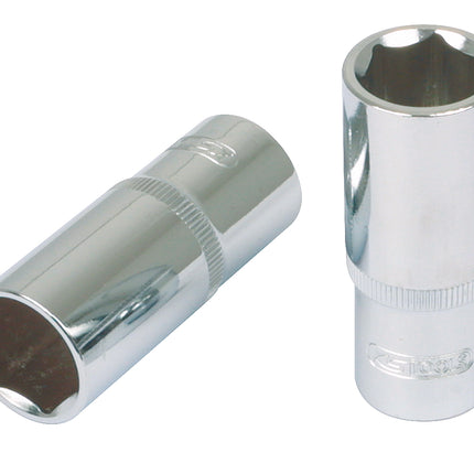 KS TOOLS 1/2" CHROMEplus Sechskant-Stecknuss, lang, 11/16" ( 918.1322 ) - Toolbrothers