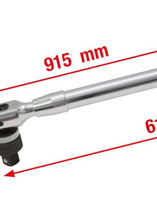 KS TOOLS Teleskop-Hebel mit Umschaltknarre 3/4" ( 918.1805 ) - Toolbrothers