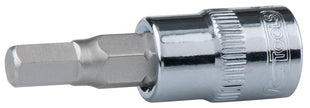 KS TOOLS 3/8" CHROMEplus Bit-Stecknuss Innensechskant, 3/16" ( 918.3963 ) - Toolbrothers