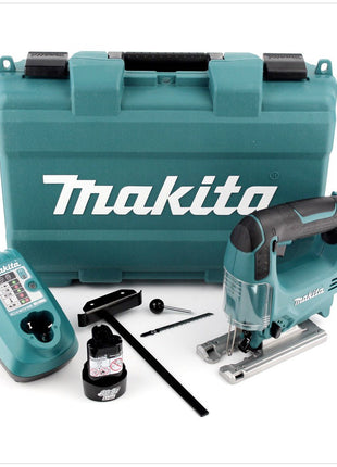 Makita JV 100 DWE 10,8 V Akku Stichsäge mit 2x 1,3 Ah Akku, Ladegerät im Kunststoffkoffer - Toolbrothers