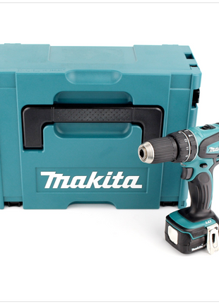 Makita DHP 446 Y1J 14,4 V Li - Ion Akku Schlagbohrschrauber im Makpac inkl. BL 1415 N 1,5 Ah Akku - Toolbrothers