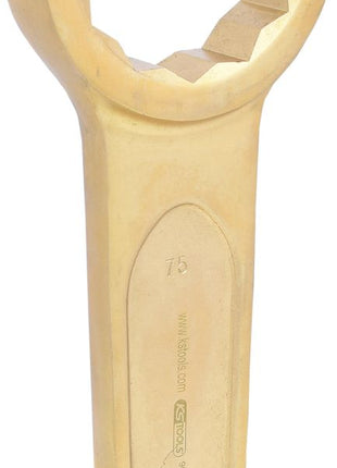 KS TOOLS BRONZEplus Schlag-Ringschlüssel 75 mm  ( 963.7756 ) - Toolbrothers