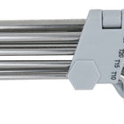 KS TOOLS EDELSTAHL Torx-Winkelstiftschlüssel mit Bohrung, lang, 7-tlg ( 964.0615 ) - Toolbrothers