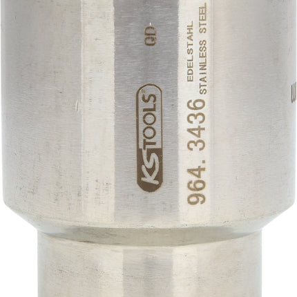 KS TOOLS EDELSTAHL 3/4" 6kant-Stecknuss, 36mm ( 964.3436 )