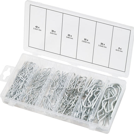 KS TOOLS Sortiment Federsplinte, 1,8x33 - 3,9x75, 150-tlg ( 970.0060 ) - Toolbrothers