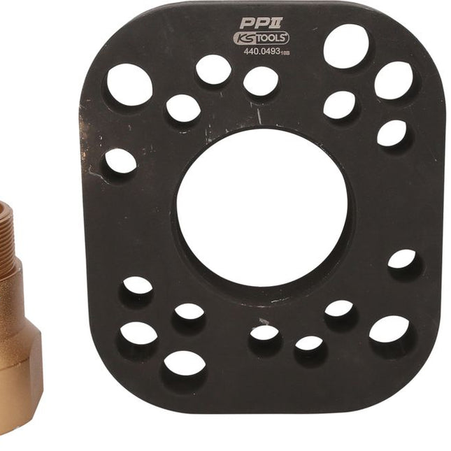 KS TOOLS Abzieher-Satz für Nabe ohne Radbolzenkranz, 3-tlg ( 440.0615 ) - Toolbrothers