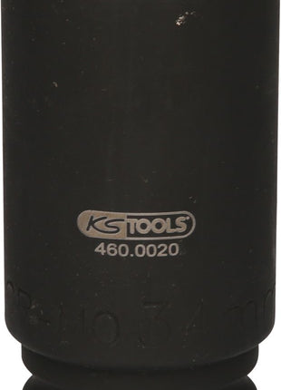 KS TOOLS 3/4" Achsmuttern-Schlüssel, 6-kant, lang, 34mm ( 460.0020 ) - Toolbrothers