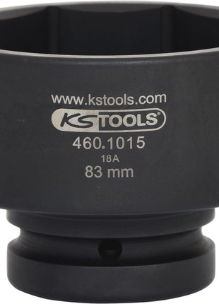 KS TOOLS Clé d&apos;écrou d&apos;essieu pour ROR, 83 mm ( 460.1015 )