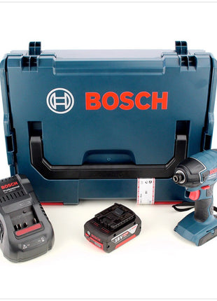 Bosch GDR 18 V-LI 18 V Akku Drehschlagschrauber in L-Boxx, Schnellladegerät und 1x GBA 6 Ah Akku - Toolbrothers