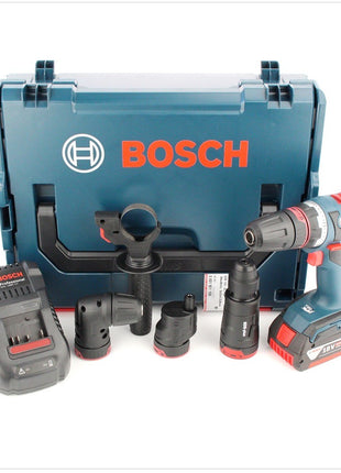 Bosch GSR 18 V-EC FC2 Akku Bohrschrauber in L-Boxx mit GAL 1880 Ladegerät und 1x GBA 6 Ah Akku und Bohrfutter GFA GEA GWA GHA FC2 - Toolbrothers