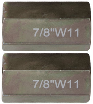 KS TOOLS Gewindeadapter-Satz 7/8“x11G, 2-tlg ( 460.1781 )
