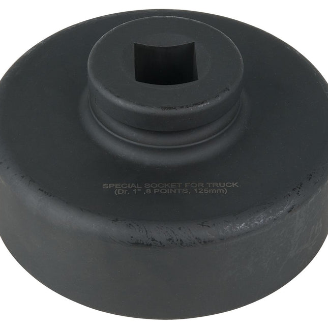 KS TOOLS 1" Achsmuttern-Schlüssel, 8-kant, kurz, 125 mm ( 460.3335 ) - Toolbrothers