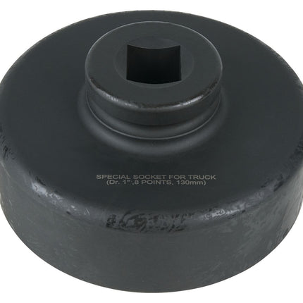 KS TOOLS 1" Achsmuttern-Schlüssel, 8-kant, kurz, 130 mm ( 460.3340 ) - Toolbrothers