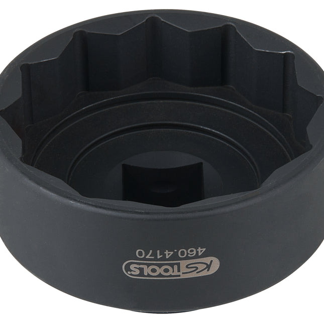 KS TOOLS 1" Achsmuttern-Schlüssel für Iveco, 12-kant, 85 mm ( 460.4170 )