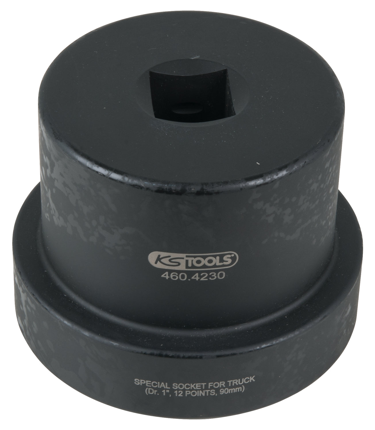 KS TOOLS 1" Achsmuttern-Schlüssel mit Führungsbund, 12-kant, 90 mm ( 460.4230 )