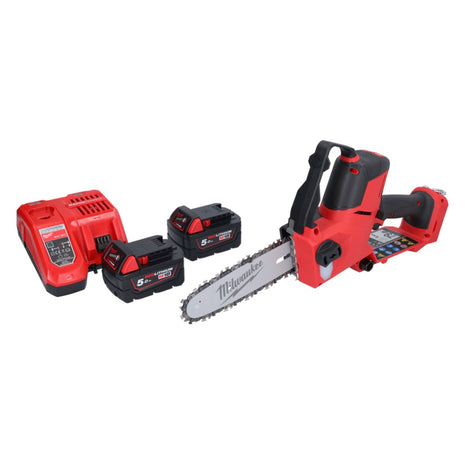 Milwaukee M18 FHS20-502 Akku Astsäge 18 V 20 cm + 2x Akku 5,0 Ah + Ladegerät - Toolbrothers