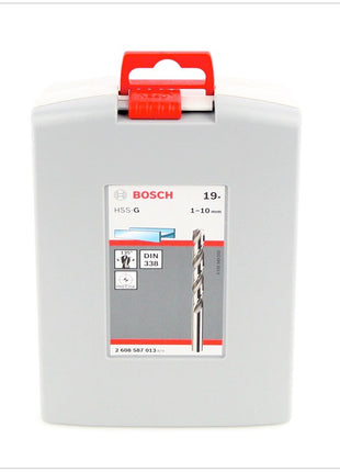 Bosch Pro Box Metallbohrer Set HSS-G - 19 - teilig 1 - 10 mm ( 2608587013 ) - Toolbrothers