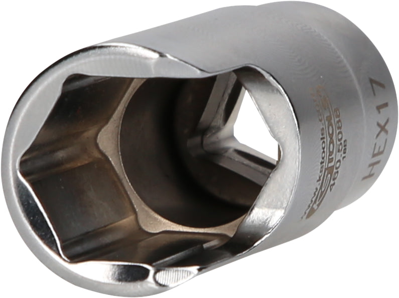 KS TOOLS 3/8" Spezial-Winkel-Rohrverbinder-Stecknuss, 17 mm ( 460.5088 ) - Toolbrothers