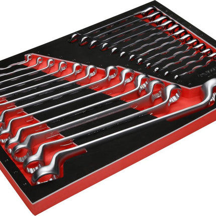 KS TOOLS Schraubenschlüssel-Satz in Schaumstoffeinlage, 24-tlg ( 811.1024 ) - Toolbrothers