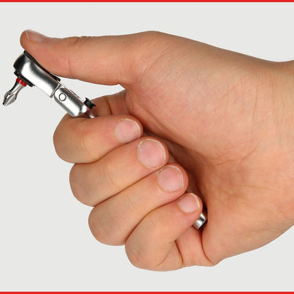 KS TOOLS 1/4“ Bit-Gelenk-Umschaltknarre, Länge 119 mm ( 918.1560 )